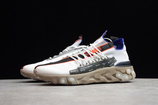 

white gray blue ar8555-100 takahashi shield venom men's ninja functional running shoes women's react wr ispa series sports casual, White;red