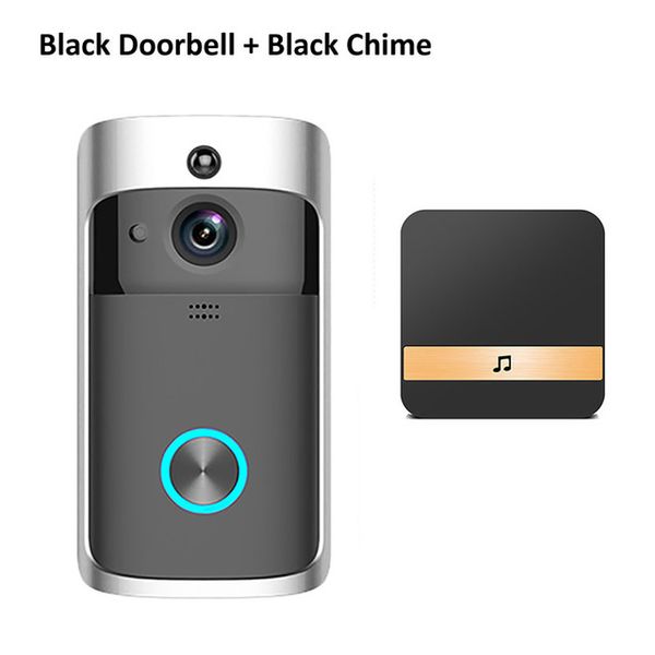 

hipping smart doorbell camera wifi wireless call intercom video-eye for apartments door bell ring for phone home security cameras