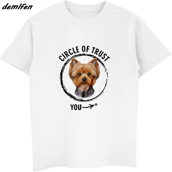 

men short sleeves circle of trust yorkshire terrier yorkie gift for dog loverdesign your own hoodie designers t shirts sweatshirt
