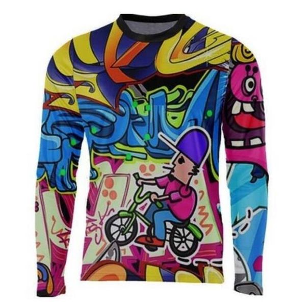 

2021 motorcycle asian highway championships speed surrender tide brand polyester quick-drying downhill jersey forest road field off-road shi