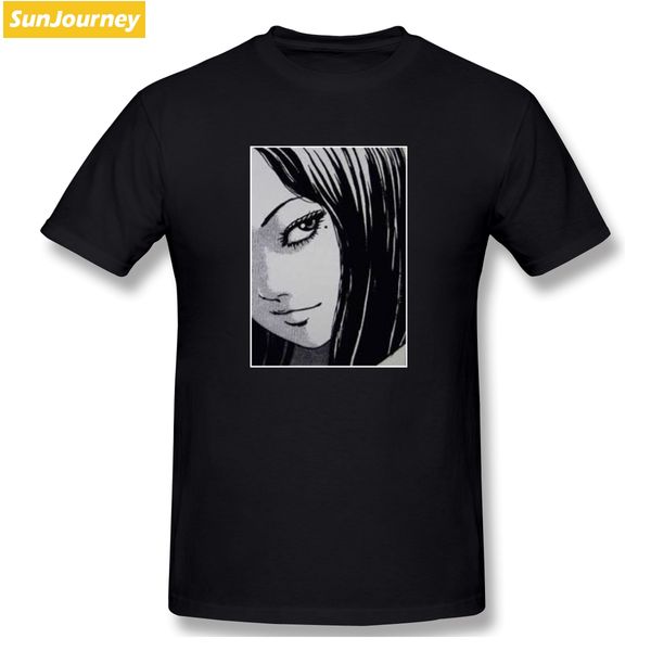 

anime tomie junji japanese horror t shirt plus size cotton short sleeve men tshirt sport hooded sweatshirt hoodie