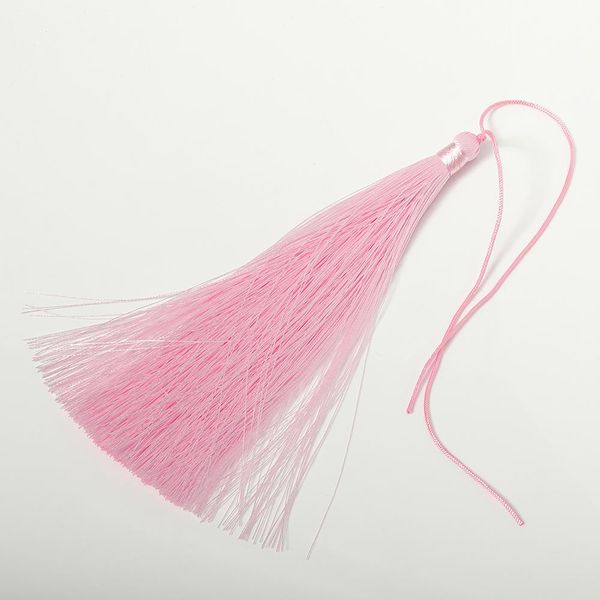 

10pcs 15cm long silk tassel brush charm pendant for diy jewelry making tassel earring handmade clothes crafts findings supplier h jlljaq
