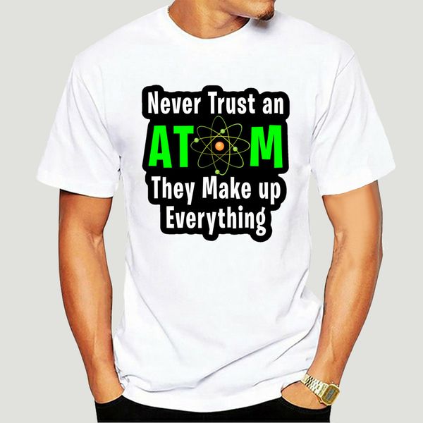 

velocitee mens never trust an atom t shirt scientist physics teacher w16479-4212d sport hooded sweatshirt hoodie