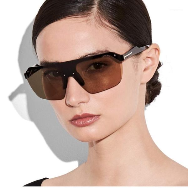 

tom fashion designer men sunglasses 2020 siamese sun glasses for men and women eyewear uv4001, White;black