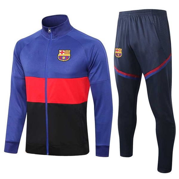 

мода мужская tracksuit 20aw top футбол обучение костюм мода стилист мужская одежда стилист повседневный стиль спорт комплект с длинным рукав, Gray