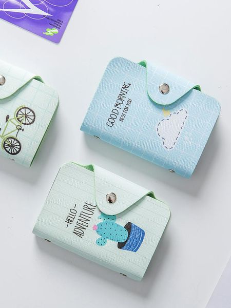 

multi-card bank card sets cartoon large-capacity bus card holder holder business protective sleeve