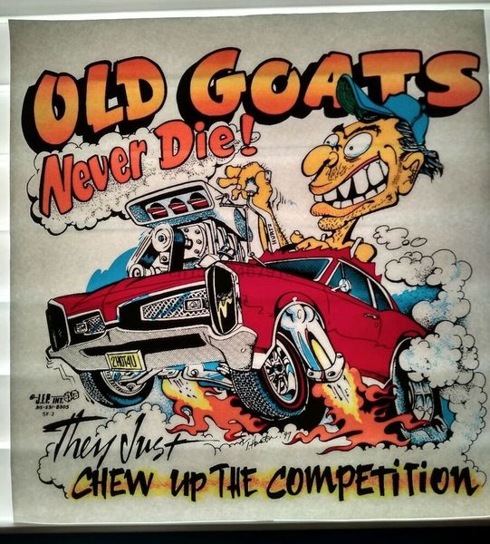

vintage pontiac gto old goats never die t-shirt transfer nos sport hooded sweatshirt hoodie