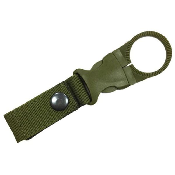 

outdoor tools hiking military nylon webbing buckle hook water bottle holder clip climbing carabiner belt backpack hang jllbqy