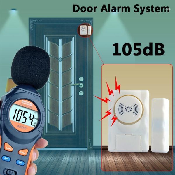 

alarm systems wireless home security door window warning system magnetic sensor1