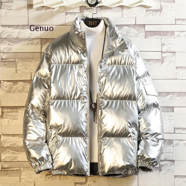 

winter parkas coats men 2021 warm thick warm jackets casual parkas men solid hip hop streetwear overcoats mens clothing1, Black