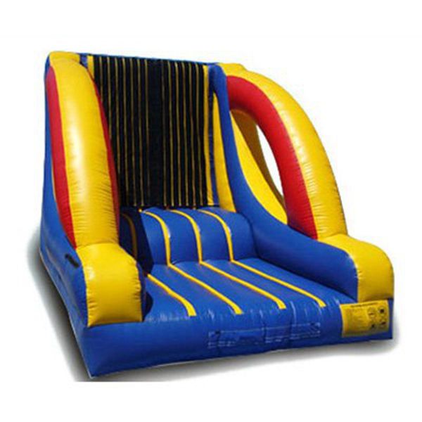 Kanca ve Döngü Duvar Ticari PVC Şişirilebilir Atlama Bounce House İnsan Yapışkan Duvar ve Takım Dış Mekan Etkinlikleri Üfleyici ile