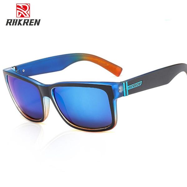 

sunglasses square for men vintage mirror glasses frame summer style sport sun male uv400 driver coating shades oculos, White;black