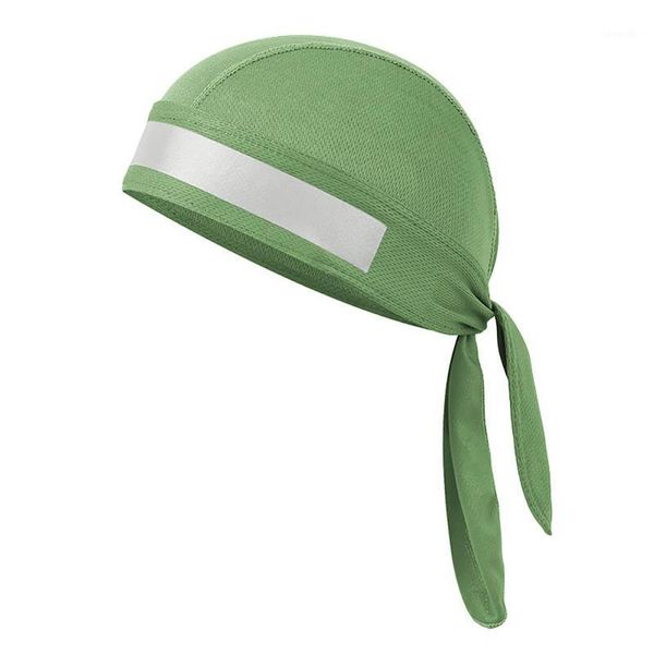 

quick dry cycling cap head scarf helmet reflective summer men women running riding bandana headscarf pirate hat hood headband1, Black