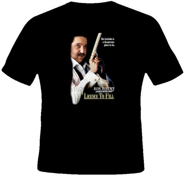 

ron jeremy funny 007 licence to fill porn t shirt sport hooded sweatshirt hoodie
