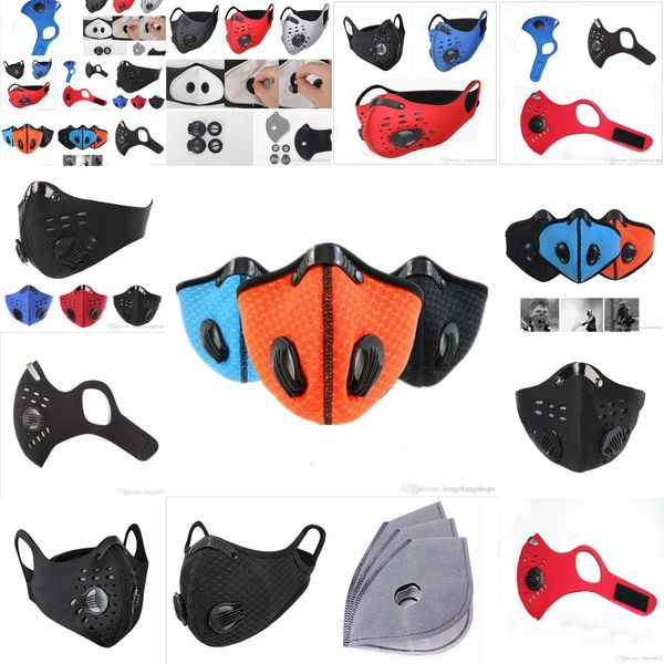 

1 pcs household face protective mask hom half training mask anti-pollution running activat6vlg 377h