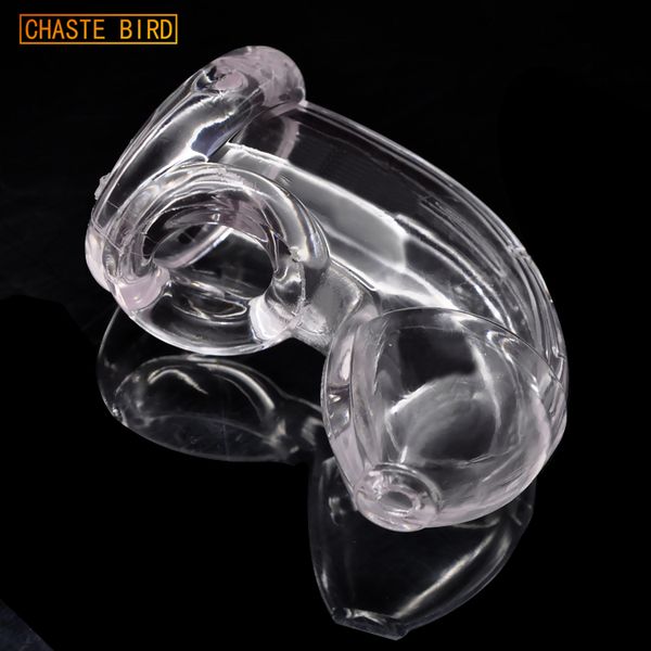 

male ring-lock flex tpr soft body chastity sheath cage a346