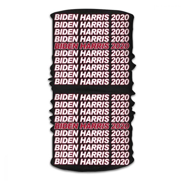 

biden harris 2020 america usa scarf neck face mask men women halloween tube mask seamless bandana versatility headwear climbing jlltgs, Black