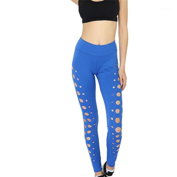 

yoga outfits 2021 styles ladies sports circle hollow pants bottom outdoor fitness running high waist sport gym1, White;red