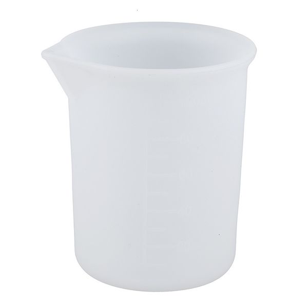 

transparent cup with scale glue silicone 100ml measuring tools for diy baking kitchen bar dining accessories epacket free