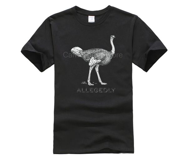 

sport printed t shirt crew neck casual allegedly ostrich letterkenny white clothing summer fashion street short sleeve t shirt