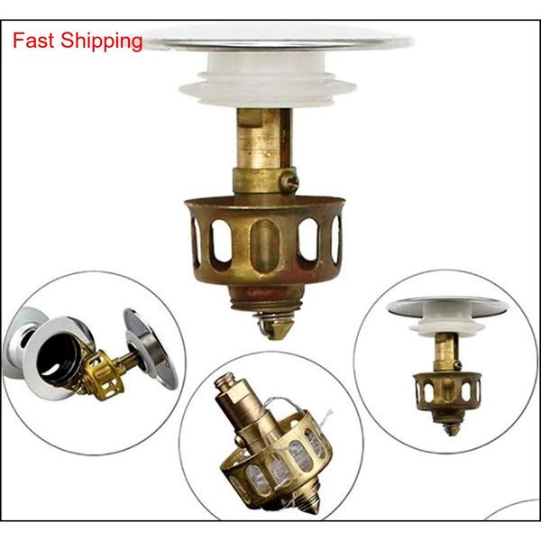 

us stock universal sink wash basin bounce drain filter,pop up bathroom sink drain plug with basket,universal size s jllkar sport777