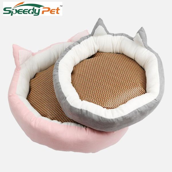 

cat beds & furniture detachable cute pet bed sofa self-warming and dog cushion for joint-relief improved sleep kitten puppy mat