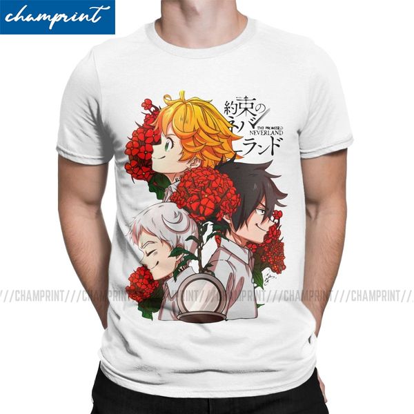 

the promised neverland hope men's emma norman ray anime hipster crew neck gift idea clothes sport hooded sweatshirt hoodie men t shirt