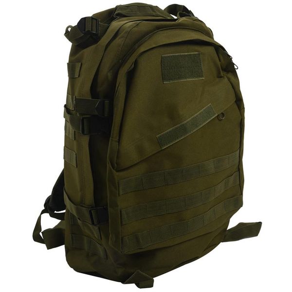 

backpack 40l outdoor rucksack hiking camping trekking bag - army green