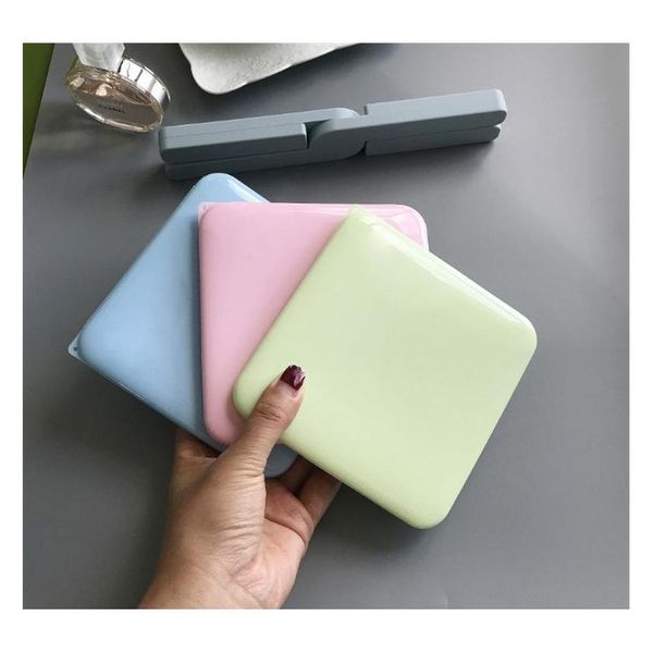 

12style face mask storage box case portable disposable face masks container dustproof mask case transparent plastic organizer bins