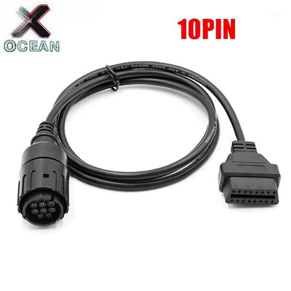 

for obd 10pin to 16pin cable icom a2 d cable for motorcycle diagnostic icom-d 10 pin obd2 connection adapter1