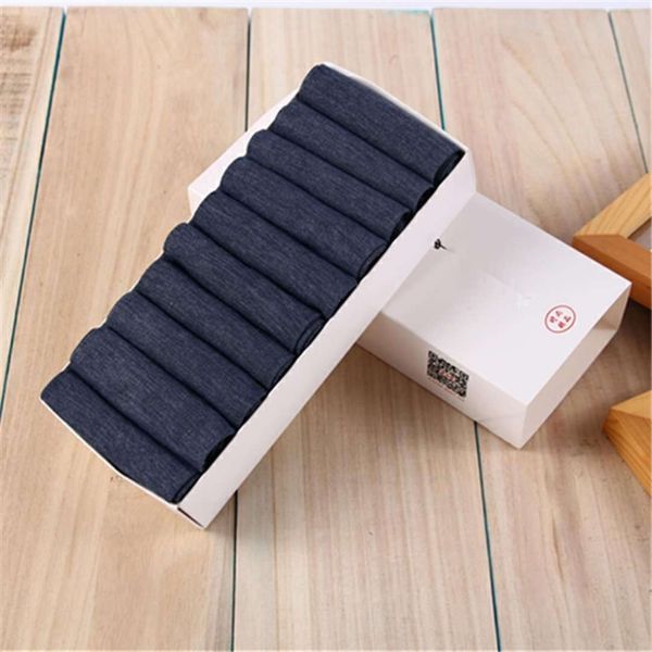 

dceg9 2019 mercerized cotton stockingsspring and summer new 10 stockings color pairs solid men's mid-calf mercerized thin stockings cot, Black