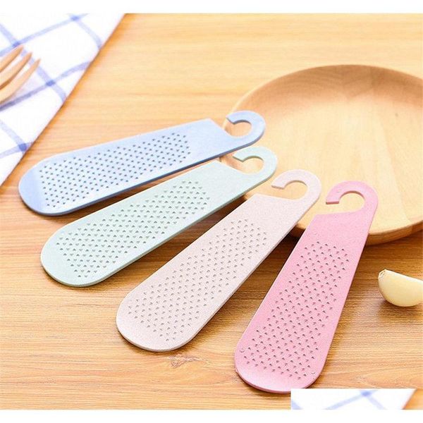 

manual wheat straw ginger garlic grater wasabi grinding plate garlic presses tools kitchen gadgets accessorie jllzna allguy