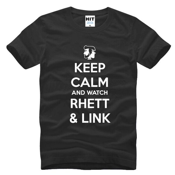 

keep calm and watch rhett link creative popular network t shirt t shirt 2016 fashion short sleeve tee sport hooded sweatshirt hoodie