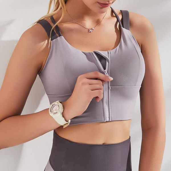 

fitness sports bra women gym back cross strappy women sports bras gym active wear yoga bras for fashion zip crop, White;black