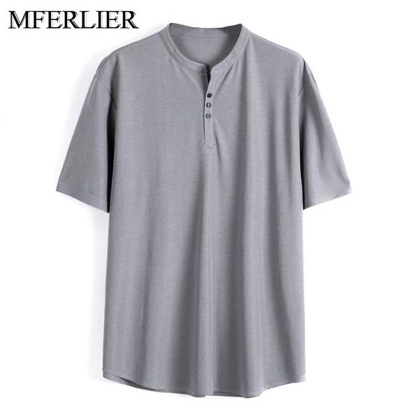 

summer plus size shirt men 5xl 6xl 7xl bust 145cm loose 3 colors men's casual shirts, White;black
