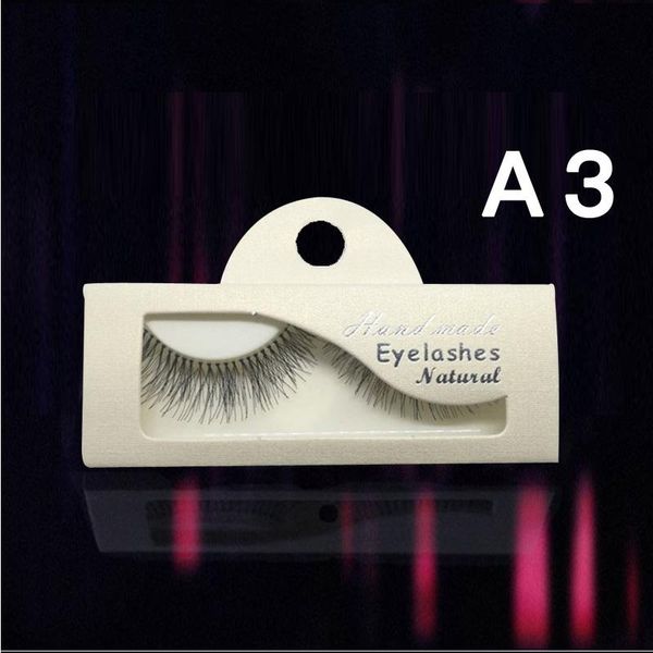 

false eyelashes 1 pairs natural 3d mink lashes professional makeup full strip a3