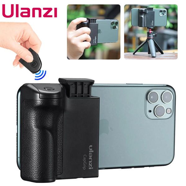 

selfie monopods ulanzi capgrip wireless bluetooth 2 in 1 video po phone adapter holder handle grip stand tripod mount