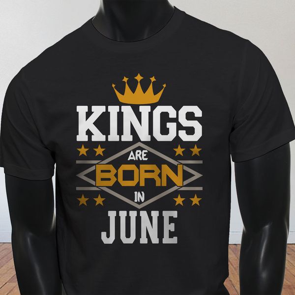 

fashion fashion men printed t shirts kings born in june crown birthday gemini cancerwholesale tee shirts sport hooded sweatshirt hoodie