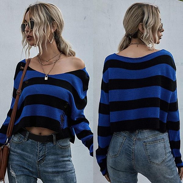 

women's sweaters women autumn knitted v-neck sweater ladies casual pullover long sleeve knit jumpers, White;black