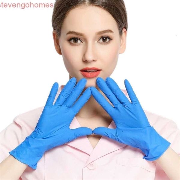 

factoryk7ezdisposable gloves dishwashing/kitchen/ universal latex 20pcs for black/blue /work/rubber/garden home cleaning