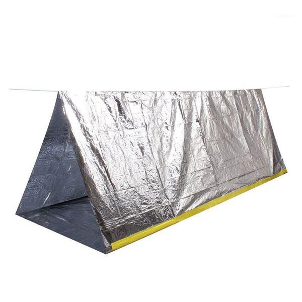 

tents and shelters relief outdoor thermal insulation tent travel camping refuge emergency sports - silver1