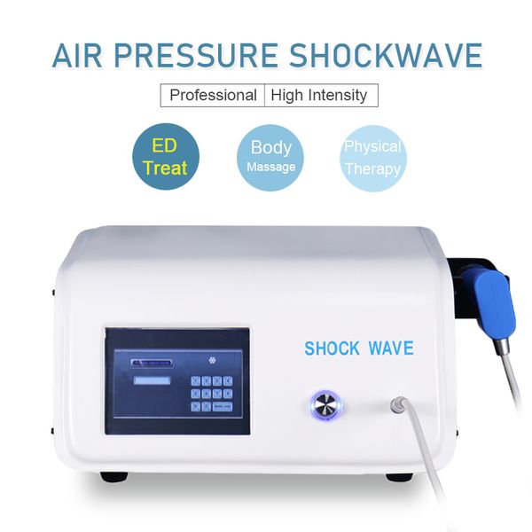 Onda d'urto fisica Altre apparecchiature di bellezza Terapia ED Sollievo dal dolore muscolare L'onda d'urto a bassa intensità guadagna il massaggio del corpo