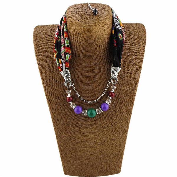 

runmeifa 2019 solid jewelry statement necklace pendant scarf head scarves women foulard femme accessories muslim hijab stores bbyhko, Blue;gray