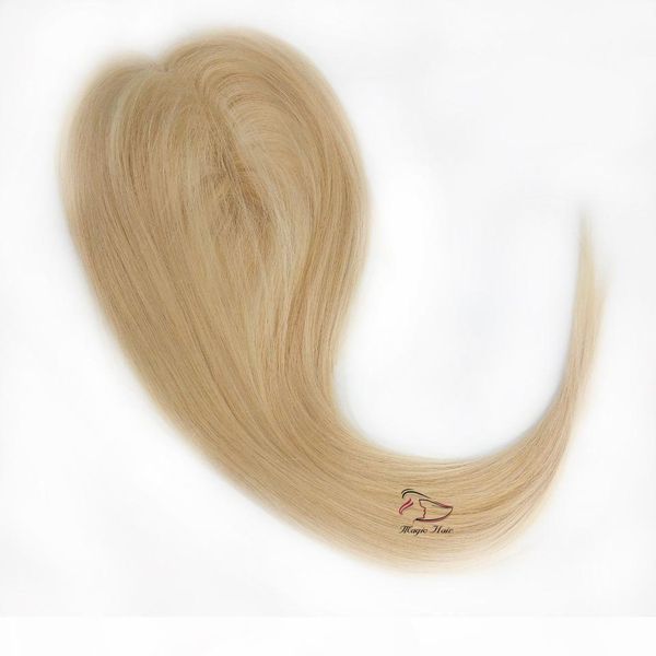 

remy human hair toupee customization according your requirements hair piece straight womens er 60# 2.5*5 silk base for thin hair, Black