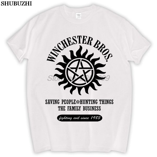 

winchester brothers mens supernatural sam dean bobby gift men summer male fashion brand hoodie designers t shirts sweatshirt