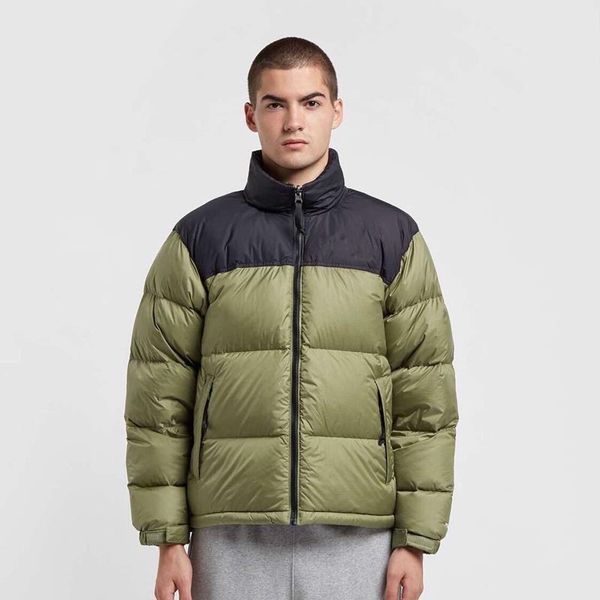 

2020 new winter mens down jacket fashion trend jacket cotton-padded jacket couple thick warm men and women short, Black