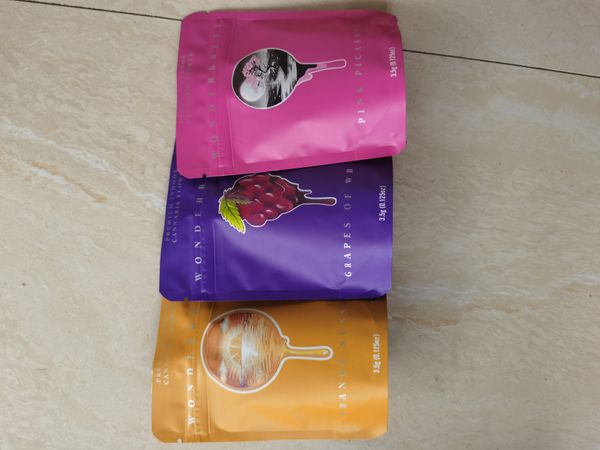 

wonderbrett black orchid heat sealable mylar bag 3.5g childproof edibles plastic zipper package dry herb tobacco flower wmtpjm