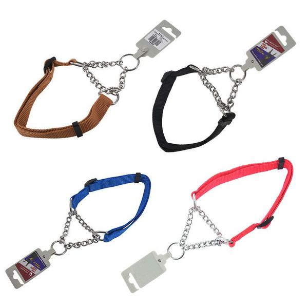 

gear martingale adjustable choke-style dog collar red