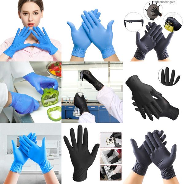 

latex sale new real disposable 100pcs household food gloves left and right universal cleani u4mi
