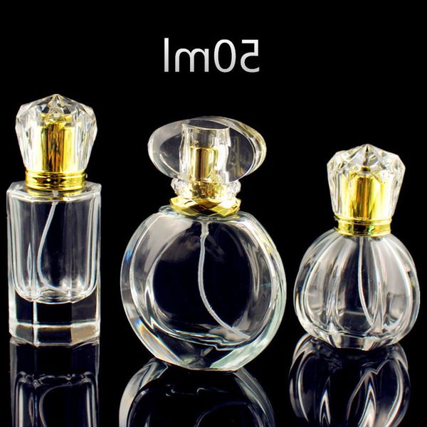 

a transparent perfume glass, 50 ml portable sprayer, which has the fragrance of esbury, can be filled, you three